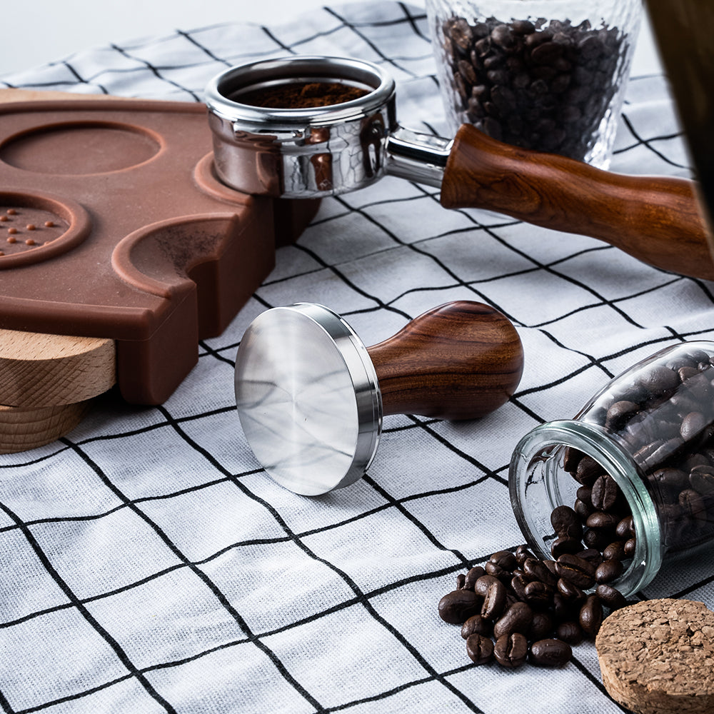 Tamper Holzgriff Rosenholz