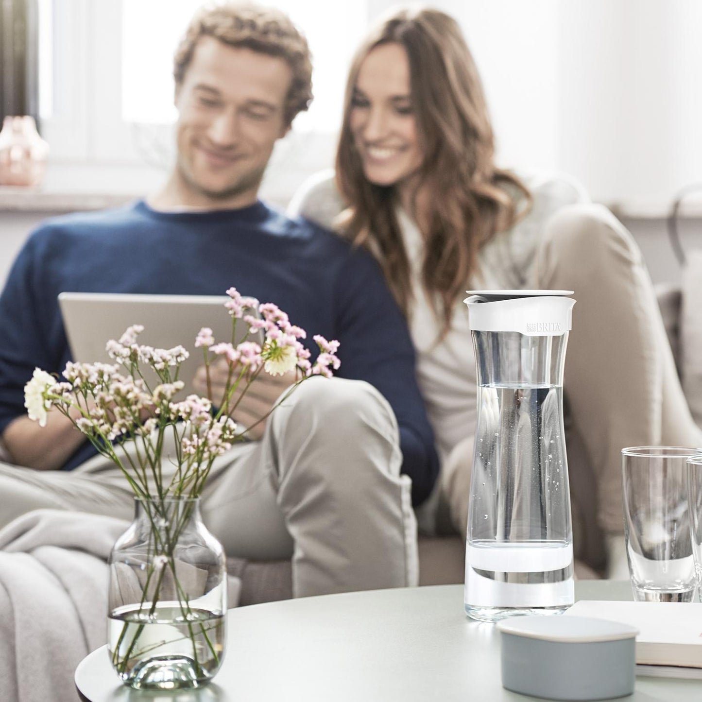 BRITA Wasserkaraffe mit Wasserfilter