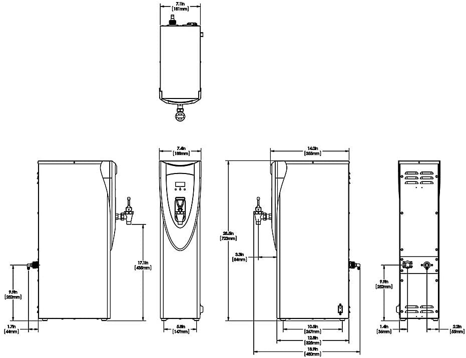 Bunn H5X Element Heißwasserspender