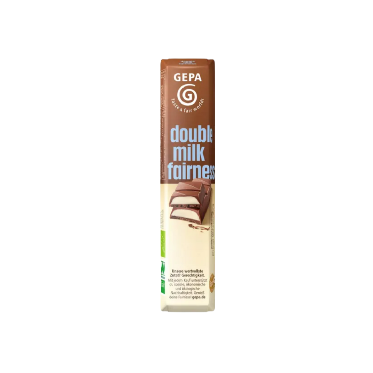 Gepa Bio Riegel Doube Milk