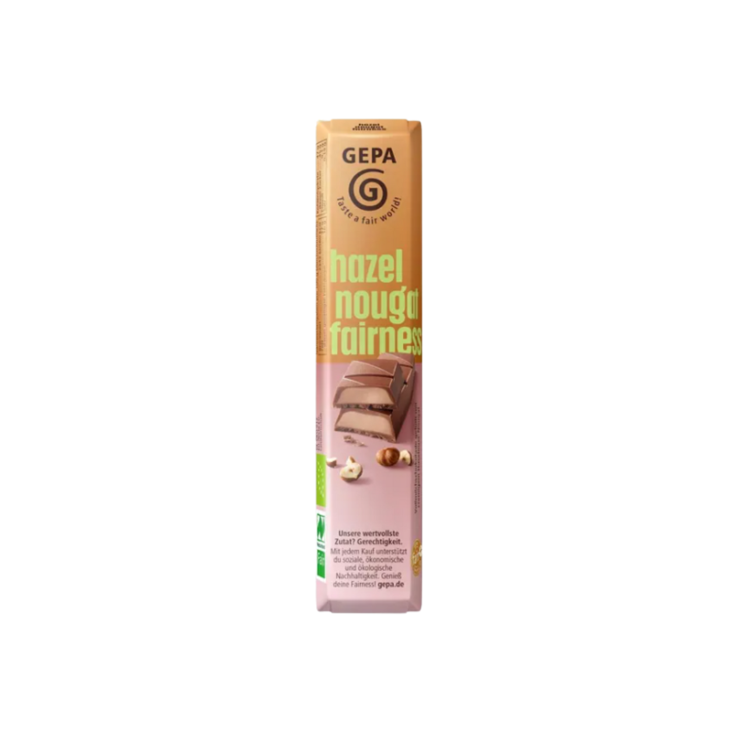 Gepa Bio Riegel Hazel Nougat