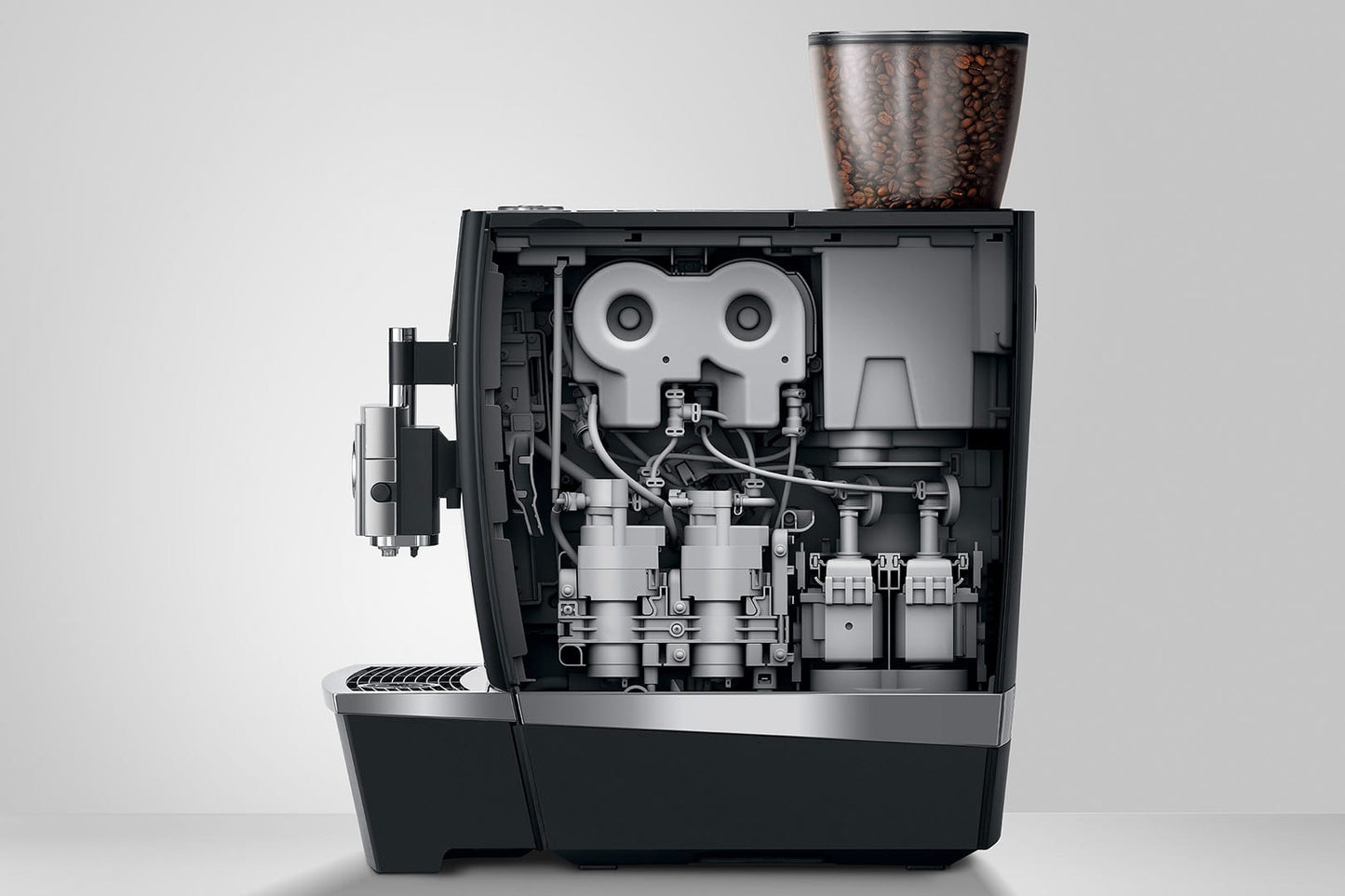 Jura Giga X8c Gen 2 Gewerbe Kaffee Vollautomat Aluminium schwarz