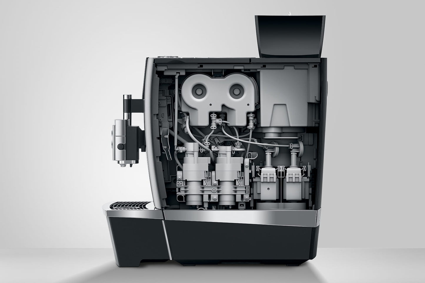 JURA GIGA X3 Aluminium (EB 15569) – Professioneller Kaffeevollautomat mit Wassertank