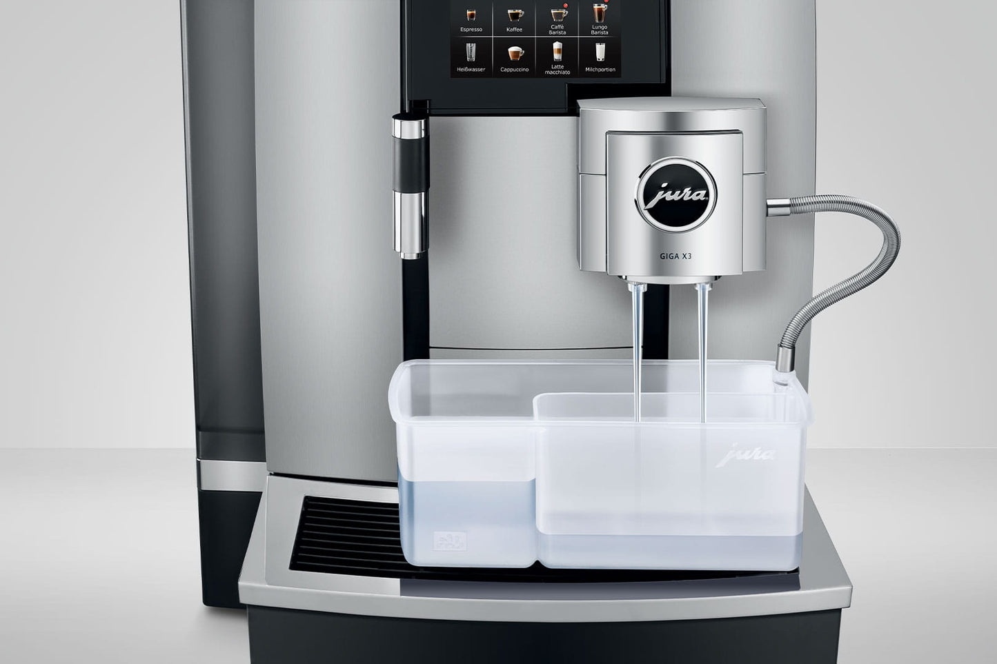 JURA GIGA X3 Aluminium (EB 15569) – Professioneller Kaffeevollautomat mit Wassertank