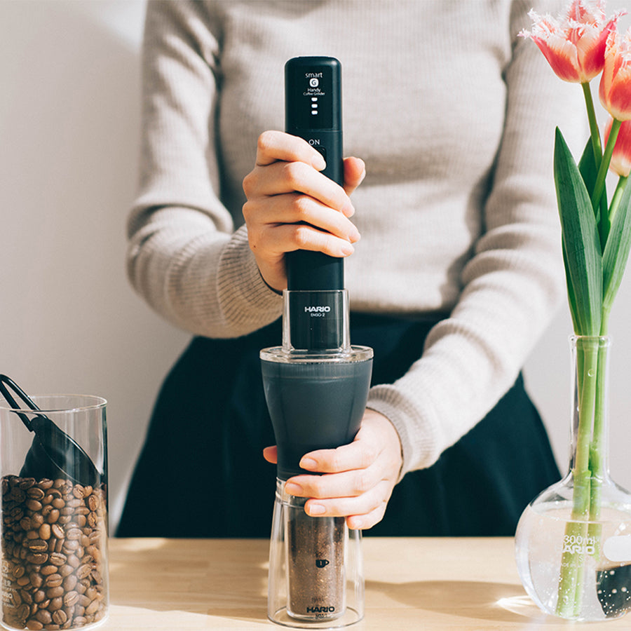 Elektronischer Aufsatz für Handmühle