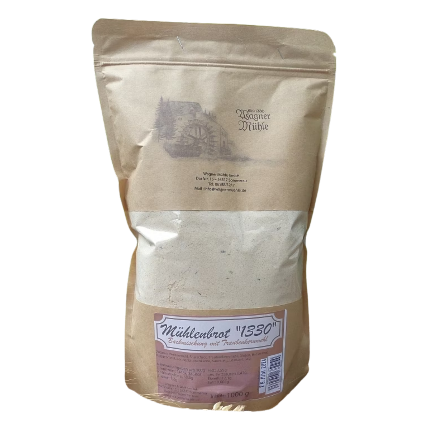 Mühlenbrot 1330 – Kernige Brotbackmischung