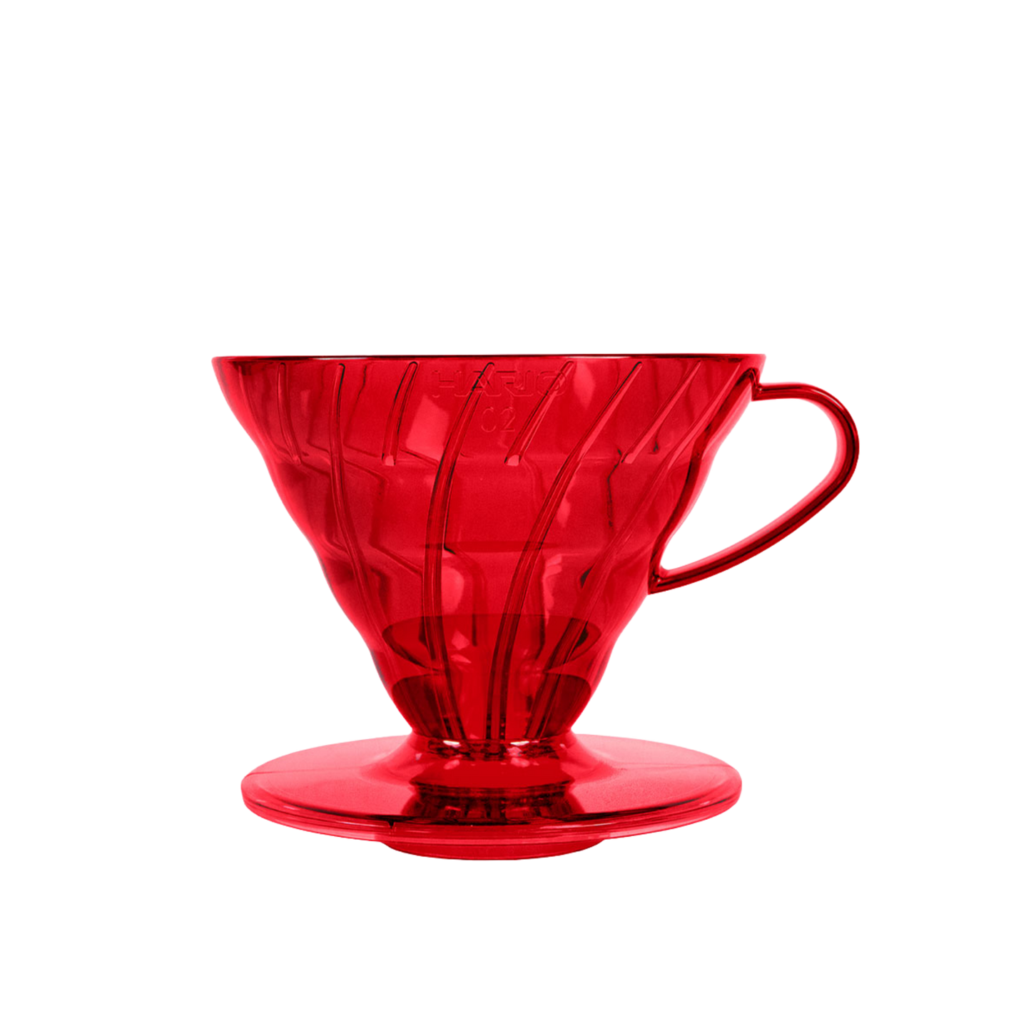 HarioV60CoffeeDripper02-DesertRed