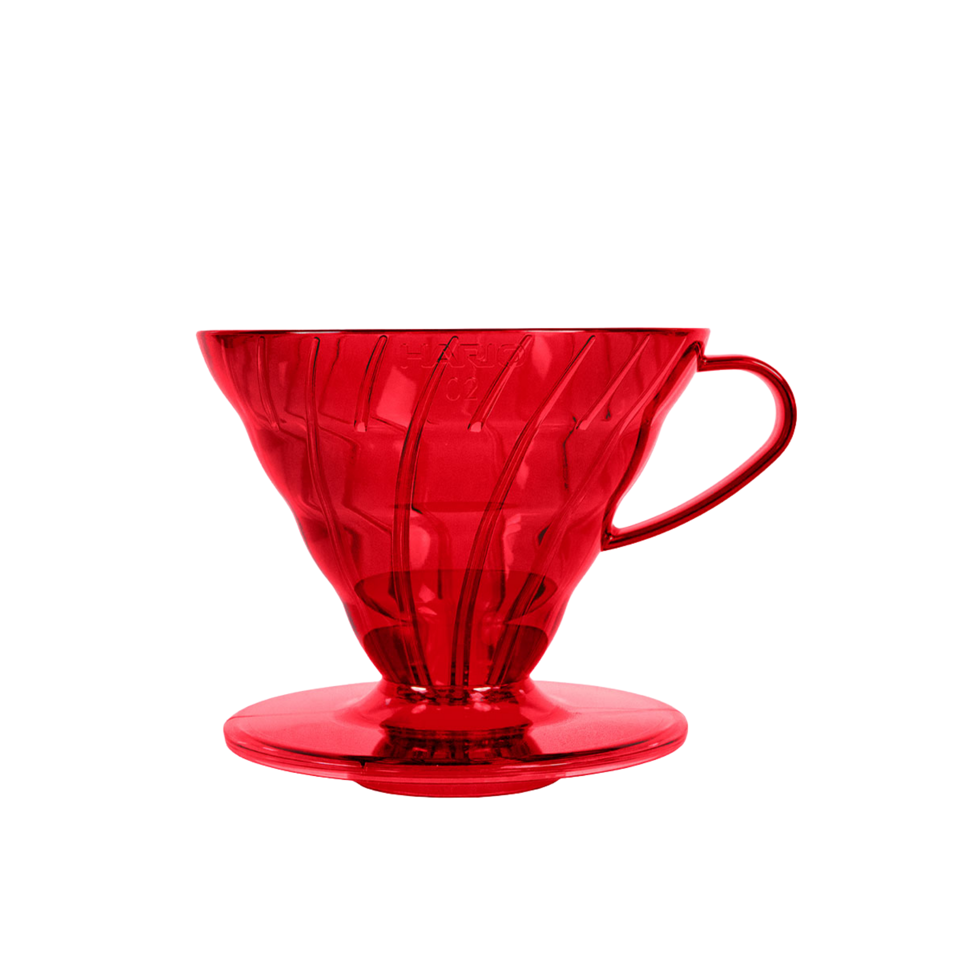 HarioV60CoffeeDripper02-DesertRed
