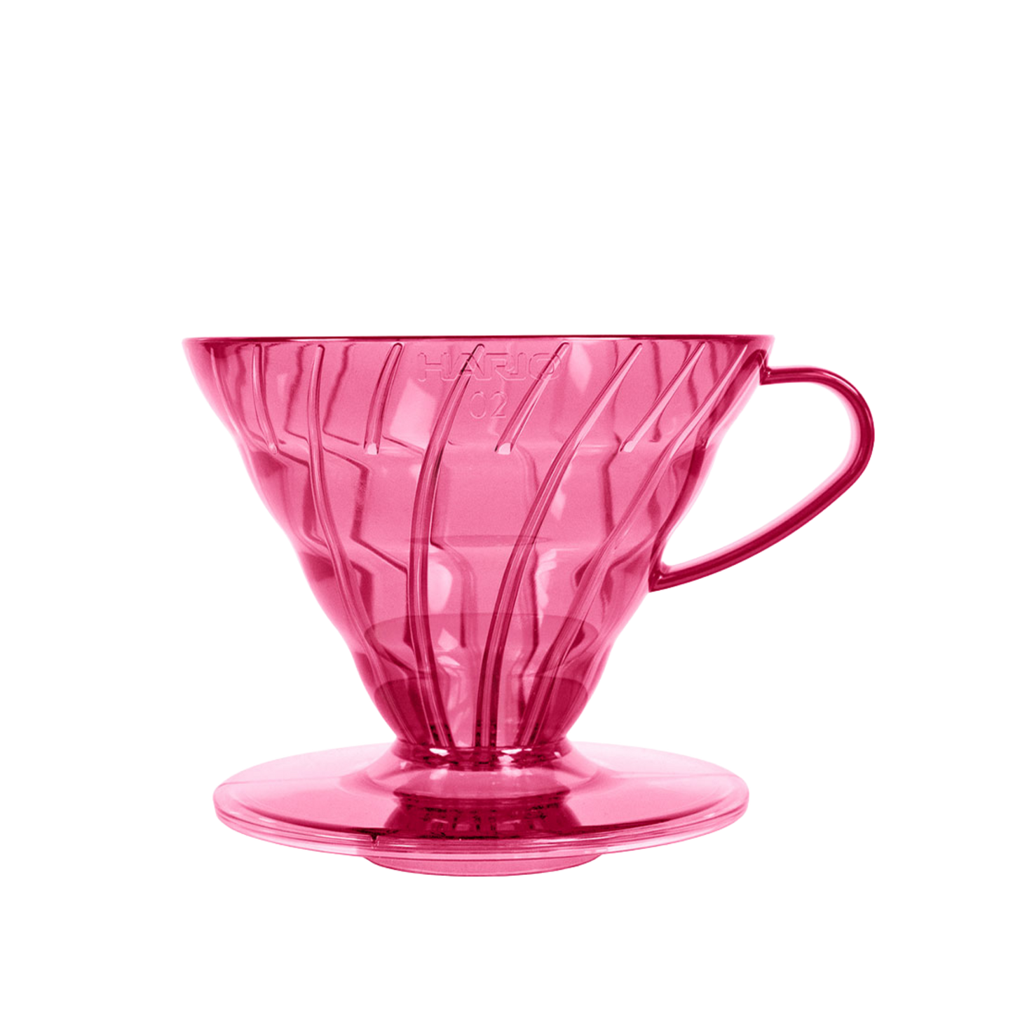 HarioV60CoffeeDripper02-FlamingoPink