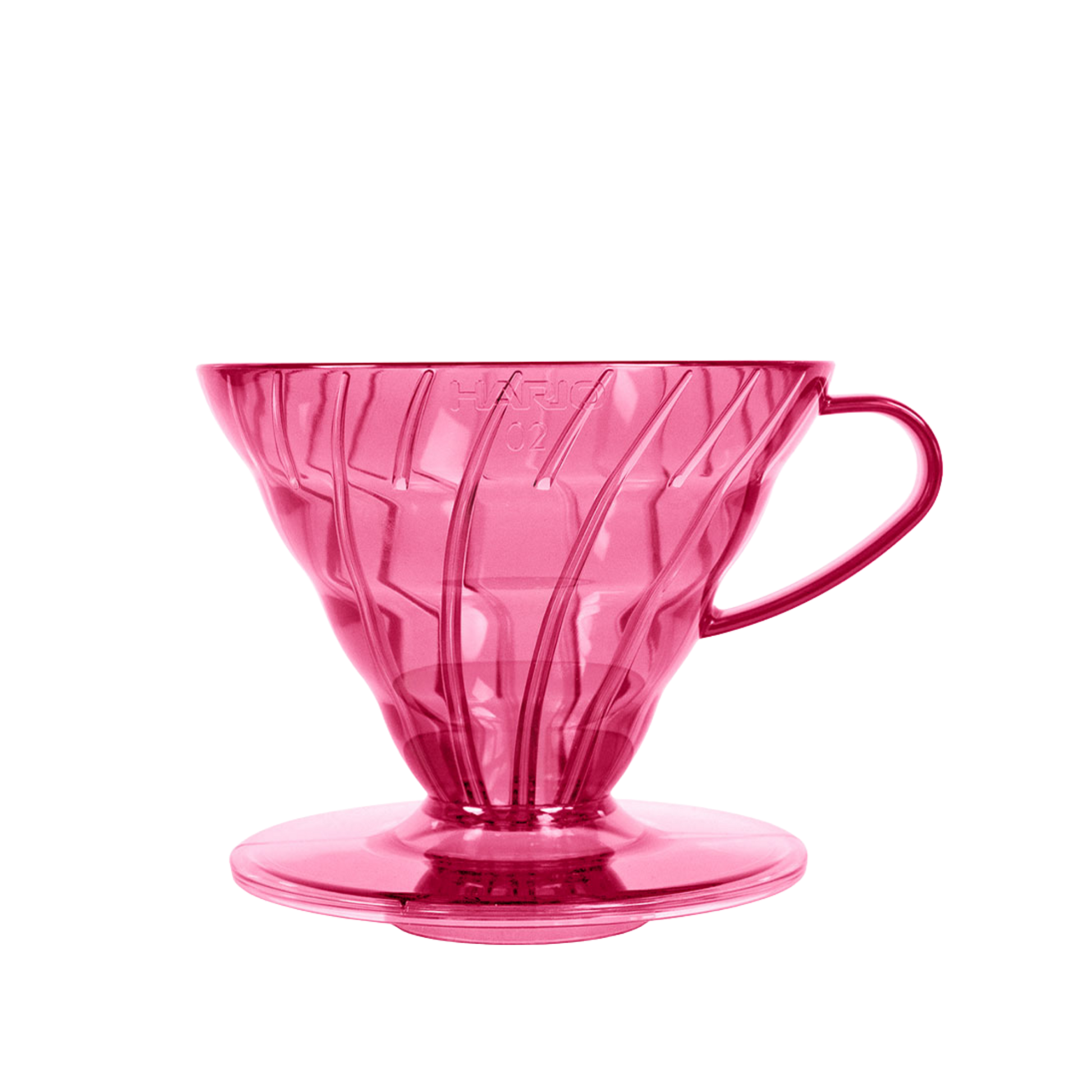 HarioV60CoffeeDripper02-FlamingoPink