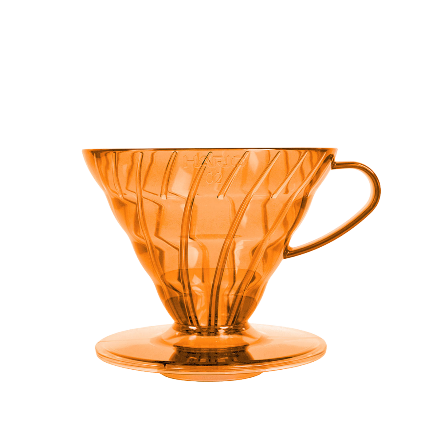 HarioV60CoffeeDripper02-KoiOrange
