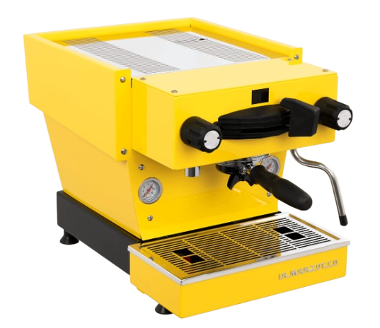 La Marzocco Linea Mini R Siebträgermaschine Gelb seitlich