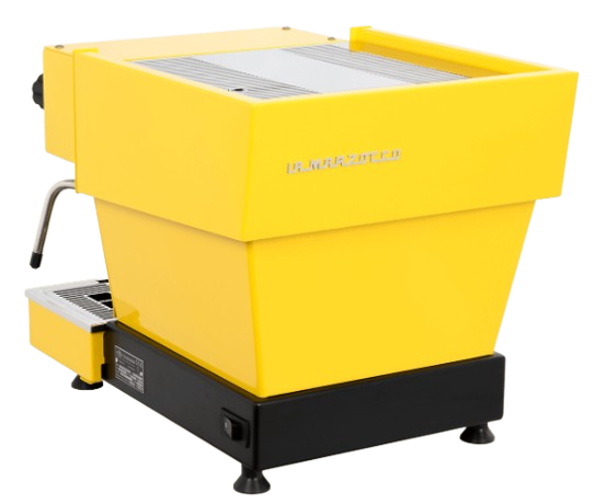 La Marzocco Linea Mini R Siebträgermaschine Gelb Rückseite