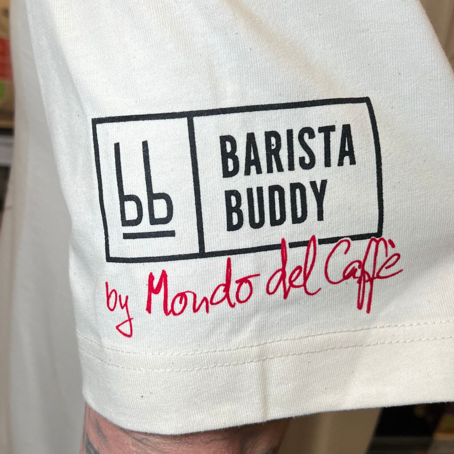 Barista Buddy x Mondo del Caffè – Regards Oversize T-Shirt