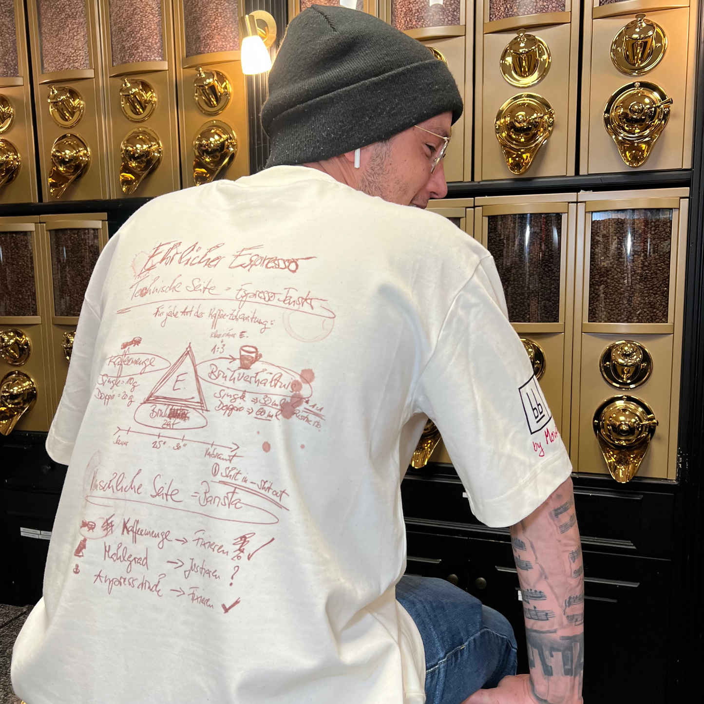 Barista Buddy x Mondo del Caffè – Regards Oversize T-Shirt