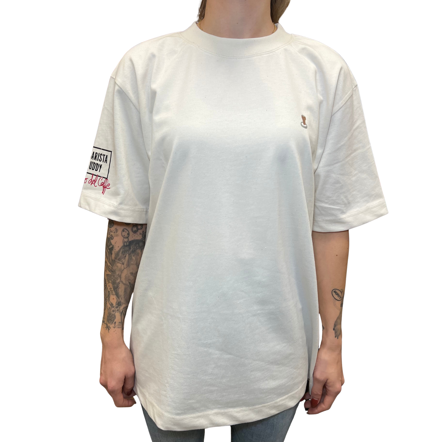 Barista Buddy x Mondo del Caffè – Regards Oversize T-Shirt