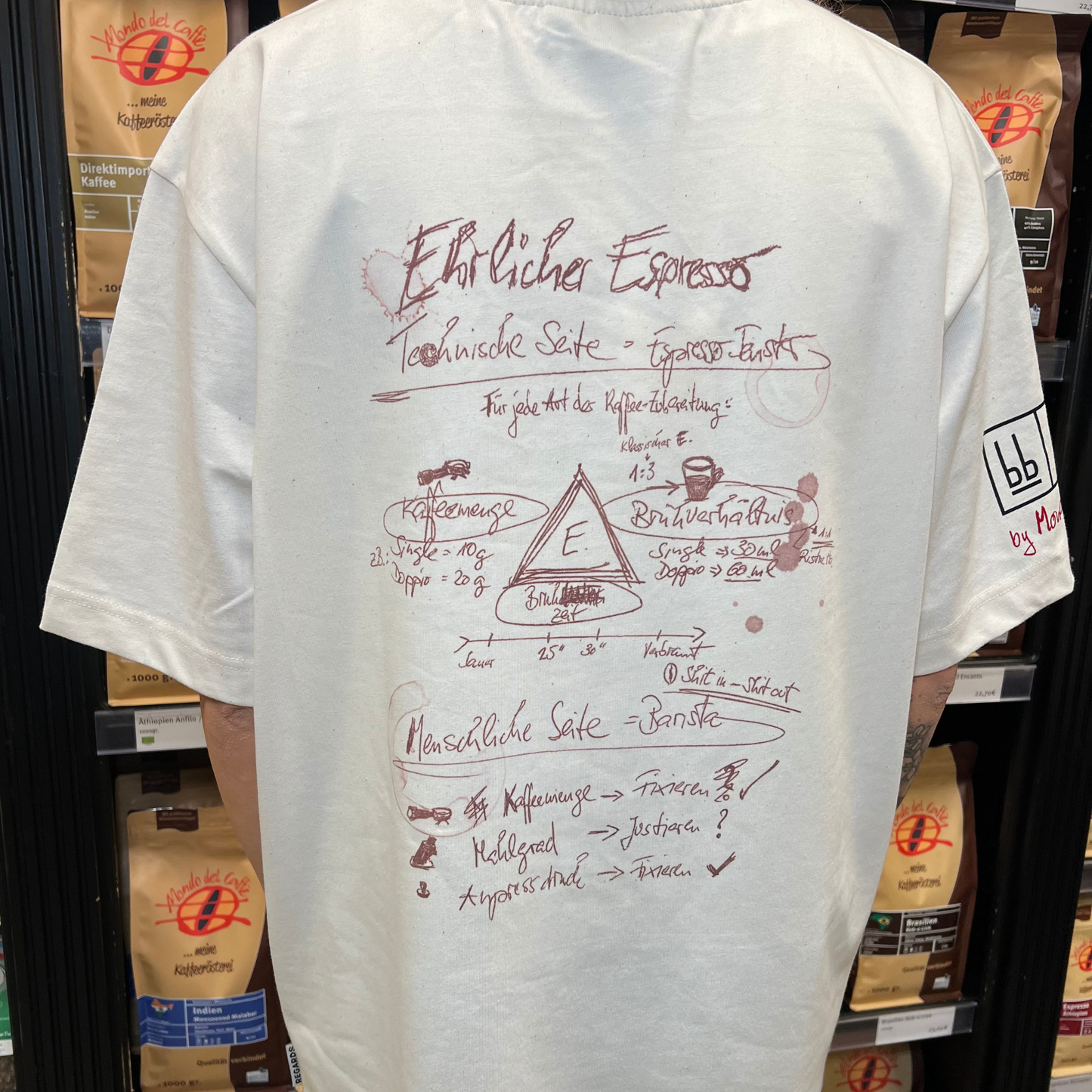 Barista Buddy x Mondo del Caffè – Regards Oversize T-Shirt