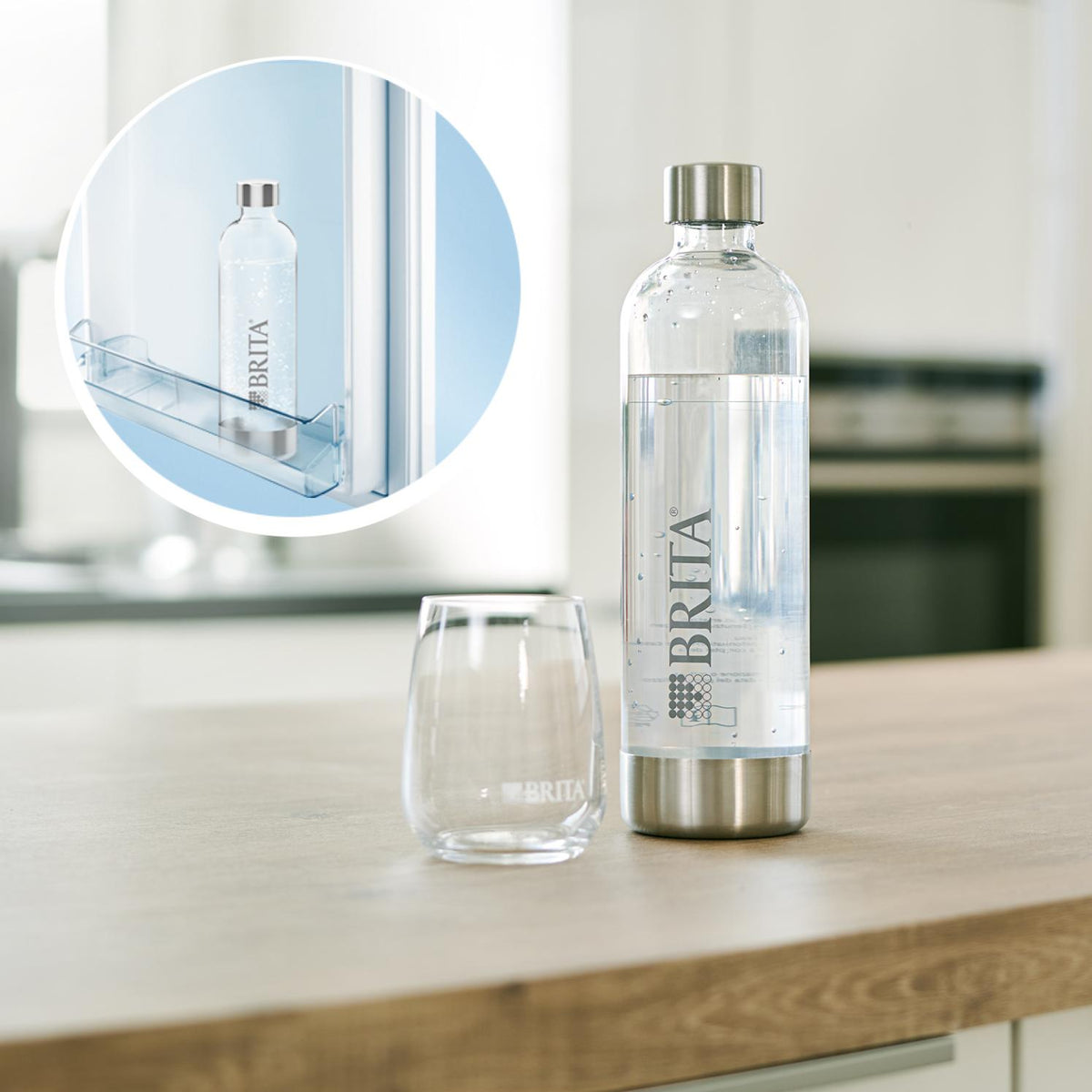 BRITA Wasserflasche 1 Liter – Mondo del Caffè
