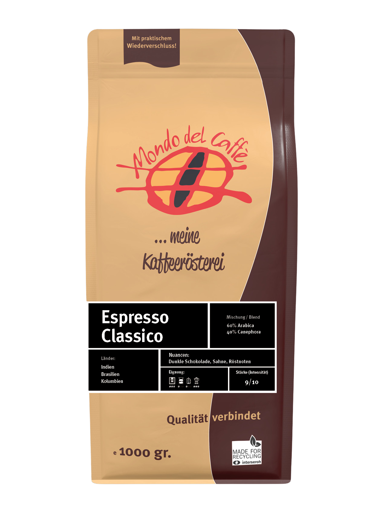 espresso-classico-blend-arabica-robusta-kaffee-ganze-bohne-onlineshop-vorne