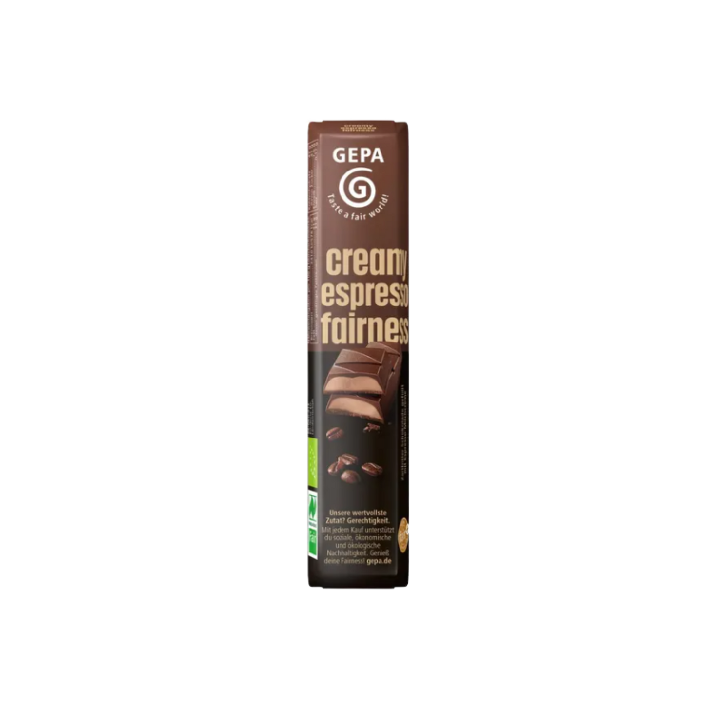 Gepa Bio Riegel Creamy Espresso