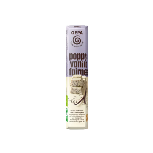 Gepa Bio Riegel Poppy & Vanilla