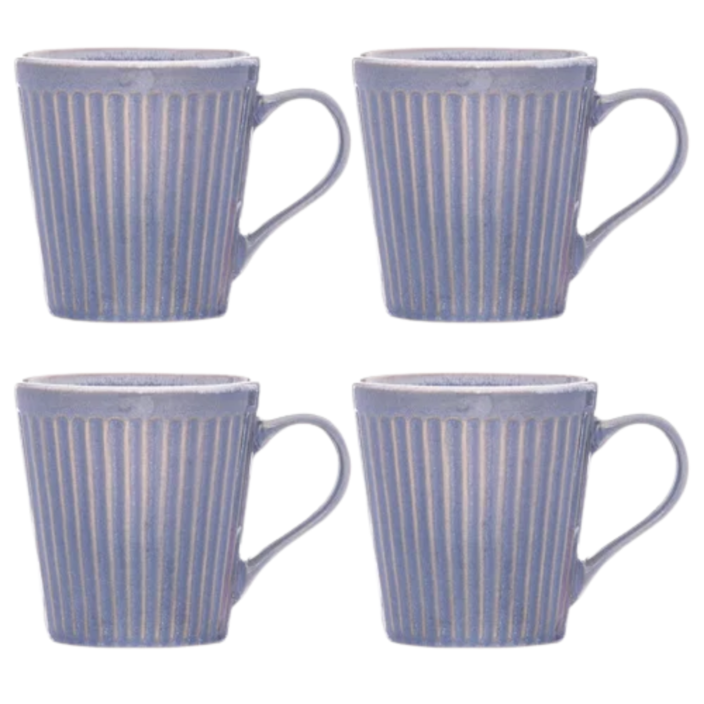 Steinguttasse 400 ml Marguerite 4er-Set