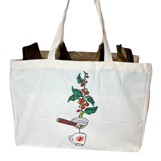 Einkaufstasche mit Fächern