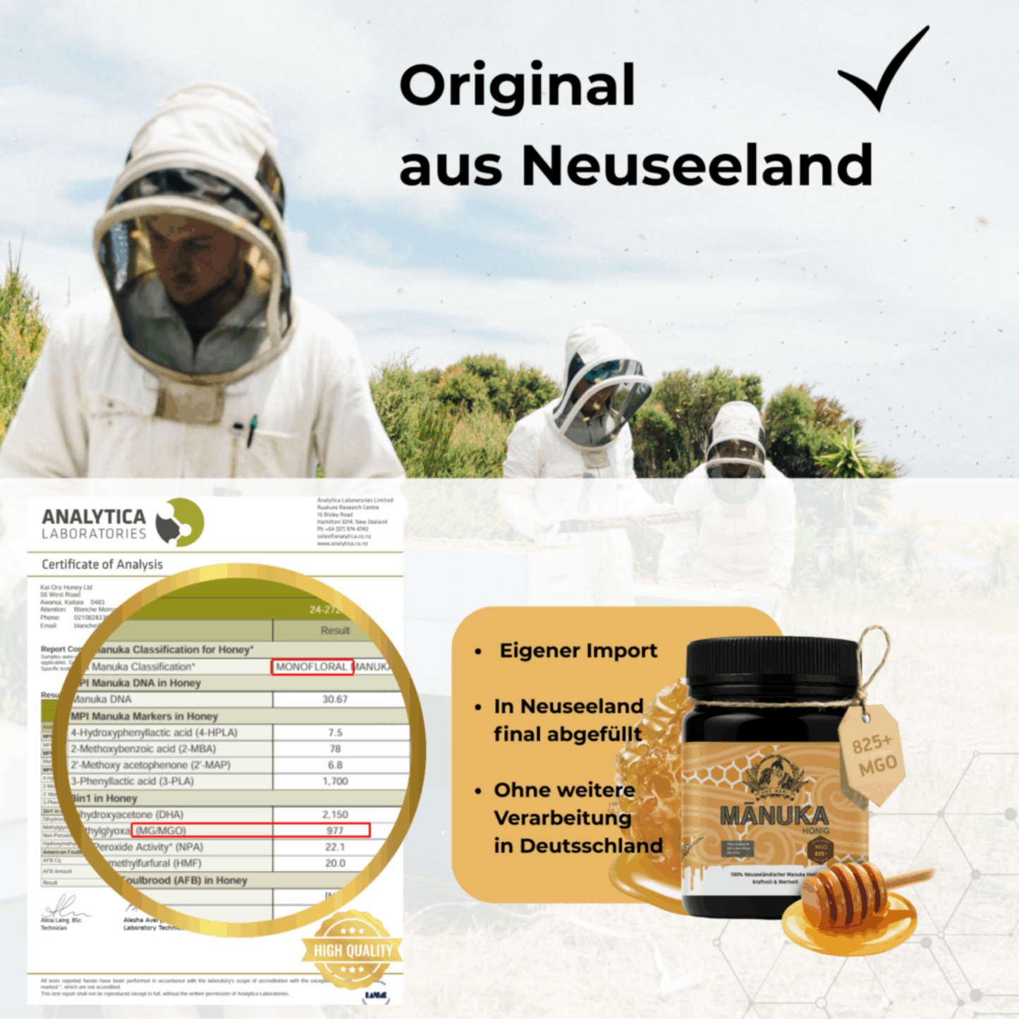 Premium Manuka-Honig Halsbonbons MGO 510+