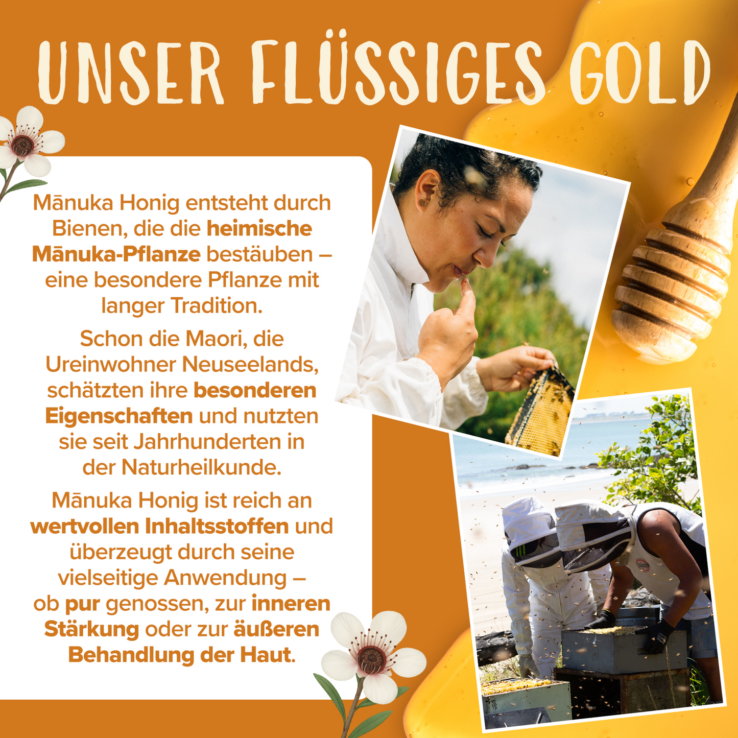 Premium Manuka-Honig Halsbonbons MGO 510+