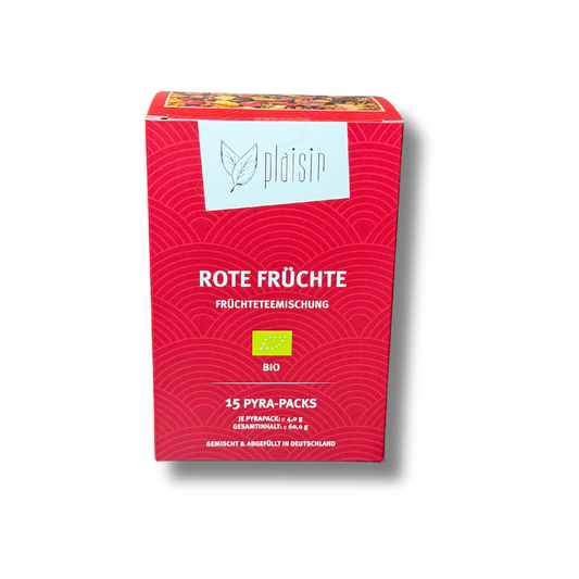 Plaisir Bio Rote Früchte Tee