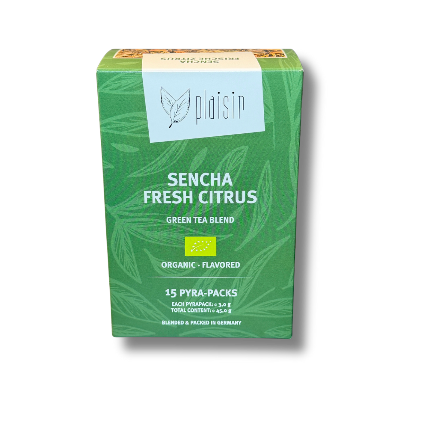 Plaisir Bio Sencha frische Zitrus Tee