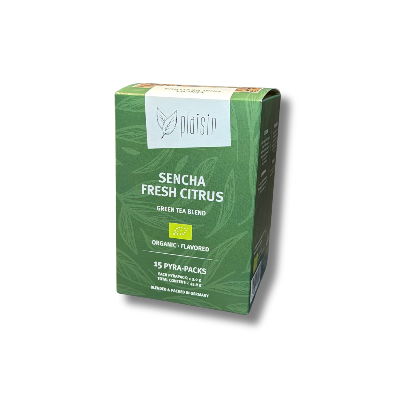 Plaisir Bio Sencha frische Zitrus Tee
