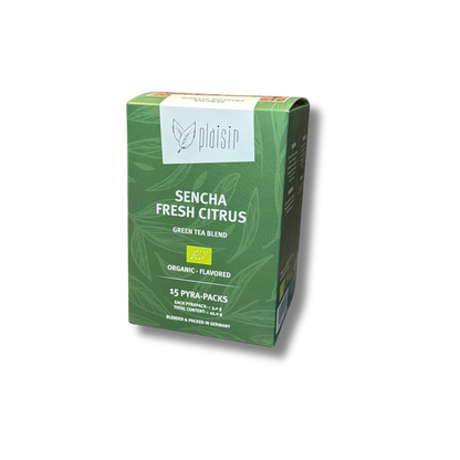 Plaisir Bio Sencha frische Zitrus Tee