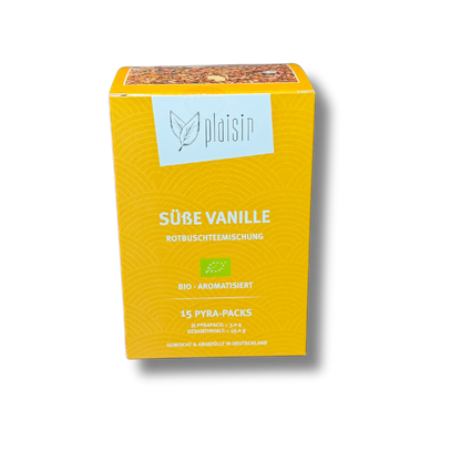 Plaisir Bio Süße Vanille Tee