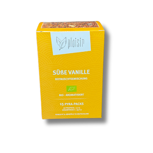 Plaisir Bio Süße Vanille Tee