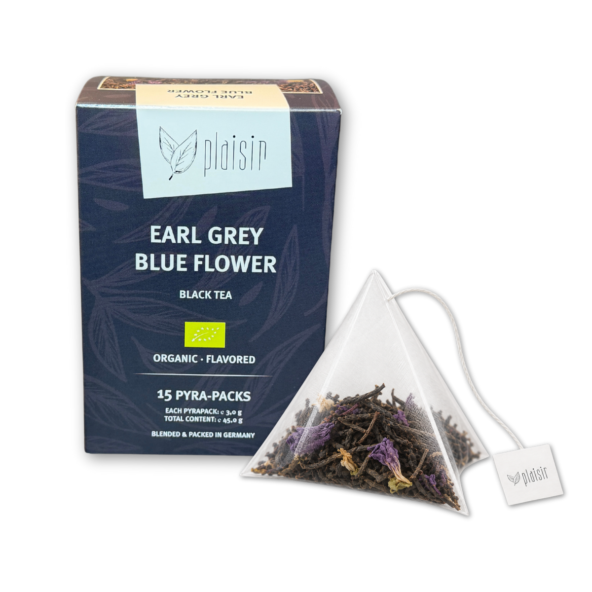 Plaisir Bio Earl Grey Blue Flower Tee