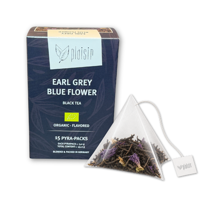 Plaisir Bio Earl Grey Blue Flower Tee