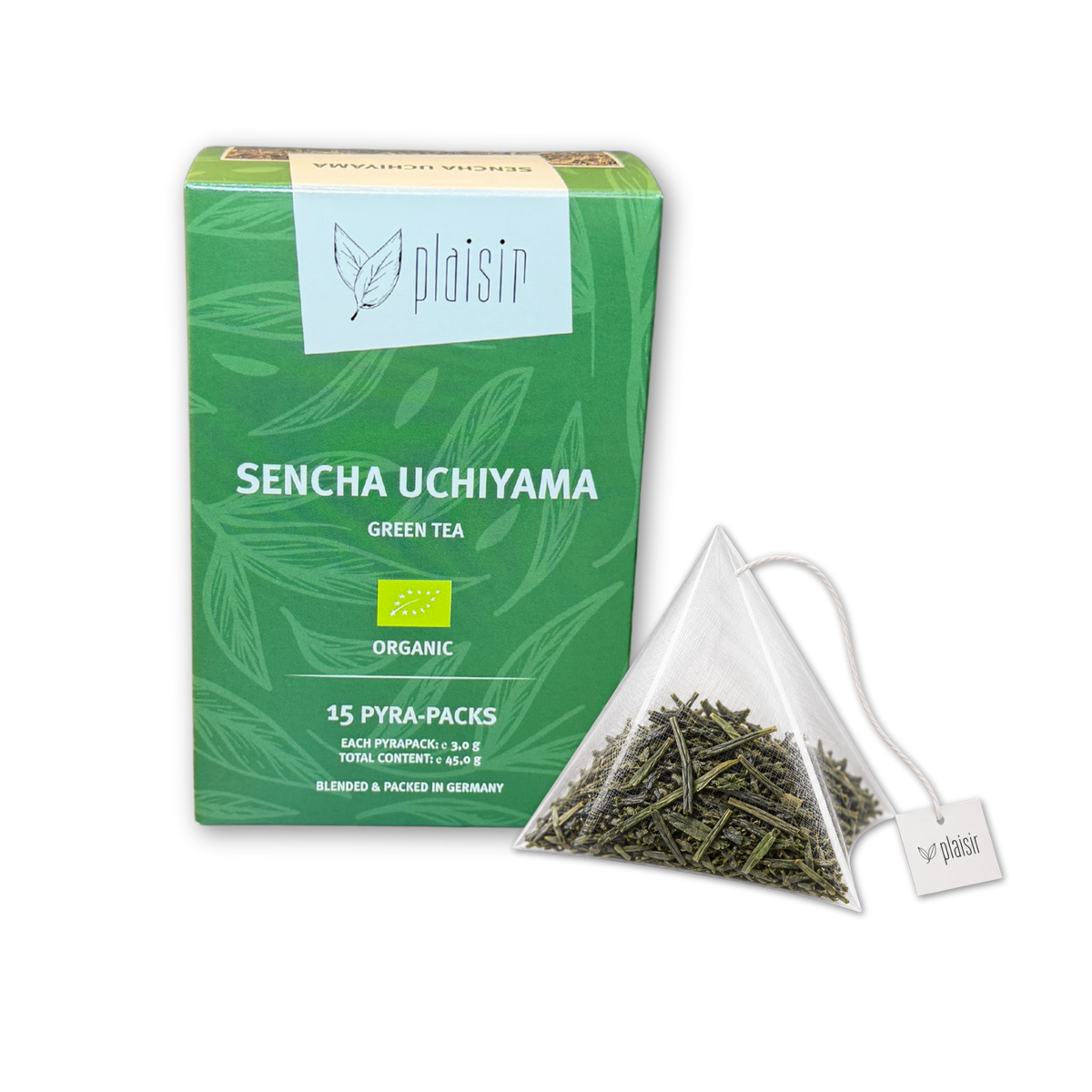 Plaisir Bio Sencha Uchiyama Grüntee