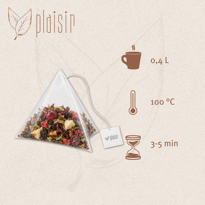 Plaisir Bio Rote Früchte Tee