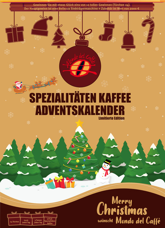 Spezialitätenkaffee Adventskalender 2025